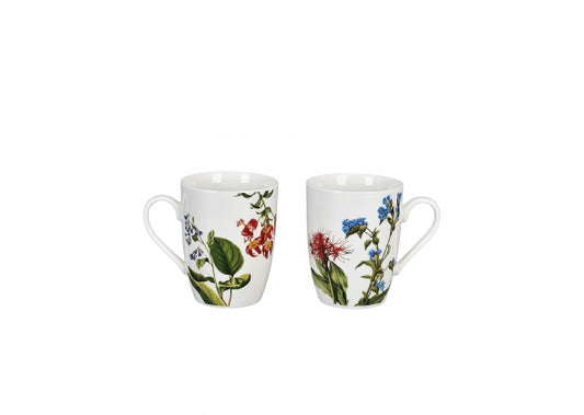 Set 2 Tazze Mug in porcellana New Bone China in confezione regalo.
