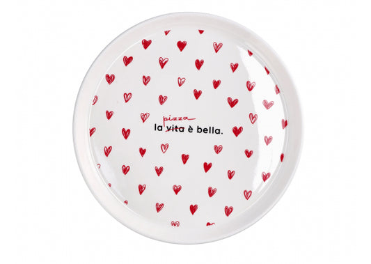 Piatto Pizza in Ceramica - Assortito 6 Decori