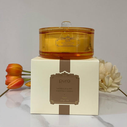 Candela Profumata 250g – Vanilla & Fig
