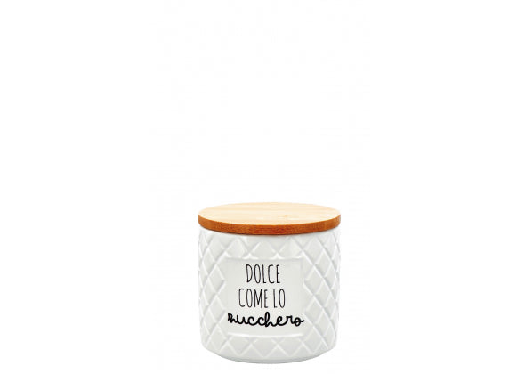 Tris Barattoli in Ceramica – Tè, Caffè, Zucchero